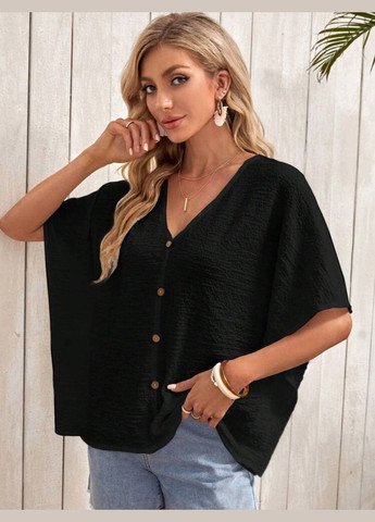 Чёрная блузка женская Гермес