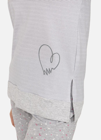 Светло-серая женская пижама цвет светло-серый cb-00262428 Seyko