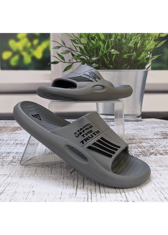 Светло-серые повседневные шлепанцы мужские Fashion