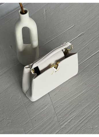 Жіноча сумка Capucines через плече білий класичний No Brand (369935578)