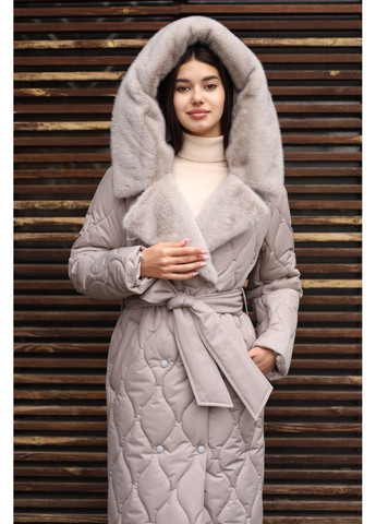 Бежеве зимнє Пальто MN