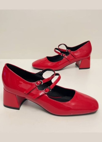 Meideli Красные туфли ремешки в стиле мери джейн мери джейн красный з искусственная кожа, — всесезон (324272080)