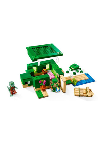 Конструктор Пляжный дом в форме черепахи цвет разноцветный ЦБ-00241953 Lego (282818373)