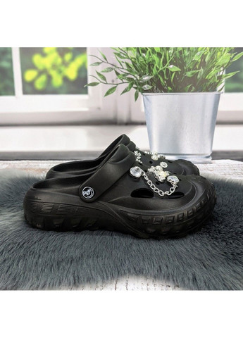 Кроксы женские с джибитсами Jose Amorales (336709065)