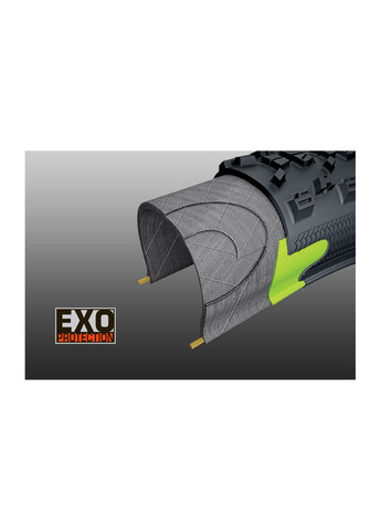 Покришка DISSECTOR 27.5X2.40WT (61х584) TPI-60 Foldable 3CT/EXO+/TR, чорна Maxxis (369139828)