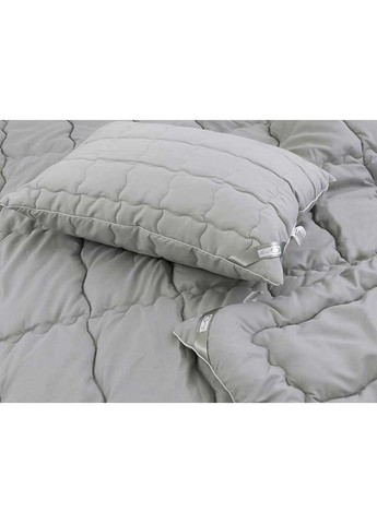 Набор одеяло 140х205 + подушка 50х70 силиконовая "Grey" Руно (263346404)