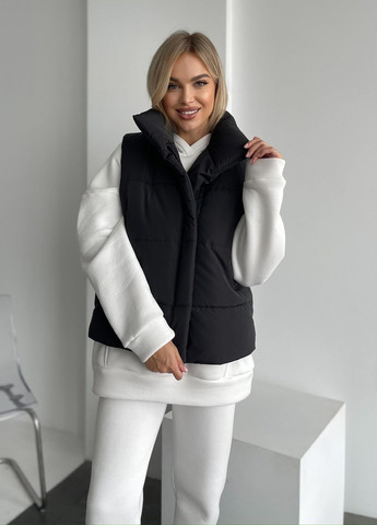 Жилетка жіноча демісезонна без капюшона No Brand (361361913)