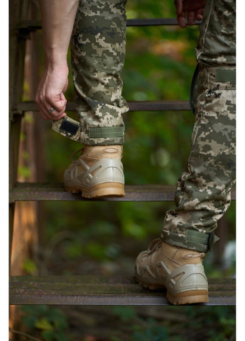 Мужские камуфляжные брюки "Protect" пиксель на флисе с карманами и съемными наколенниками Intruder (360573713)