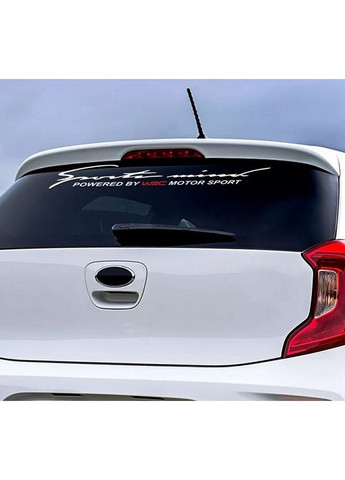 Наклейка на лобове скло 3D TUNING STUDIO Sports WRC 1300х200х0.080мм No Brand (362499620)