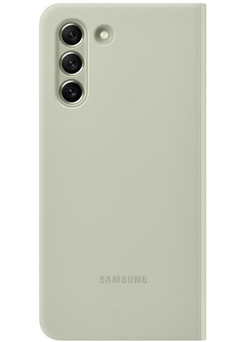 Чехол-книга Smart Clear View Cover Galaxy S21 FE SM-G990 Olive Green (EF-ZG990CMEGRU) Samsung (361031615)