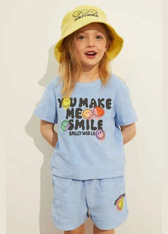 Голубой костюм детский smileyworld® x H&M