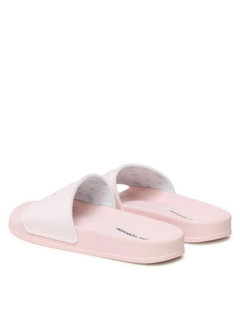 Розовые шлепанцы Chiara Ferragni с логотипом