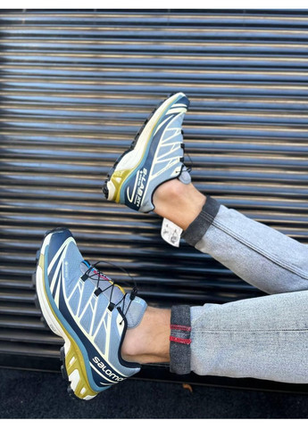 КРОСІВКИ ЖІНОЧІ SALOMON XT-6 ADV DOVER BLUE BEIGE САЛОМОН XT-6 No Brand білі демісезони (367168441)