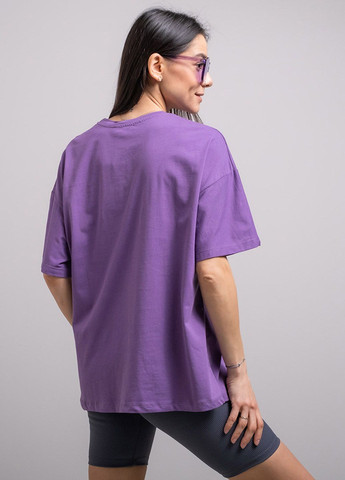 Фиолетовая летняя футболка фиолетовый 200416 Power
