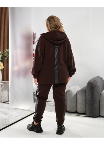 Женский стильный костюм двойка бордового цвета New Trend (361679474)