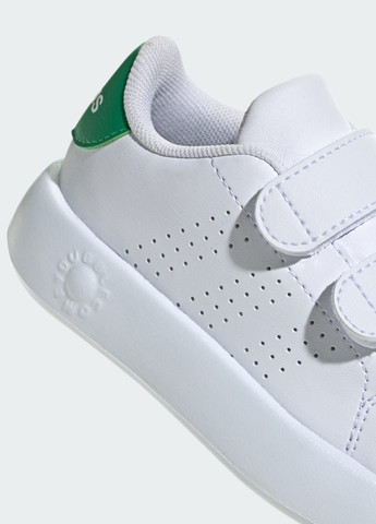 Белые всесезонные кроссовки advantage adidas