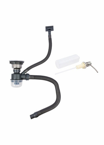 Кухонна мийка 50*50 нержавійка Handmade (товщина 3,0/1,5) Valeso (342071073)