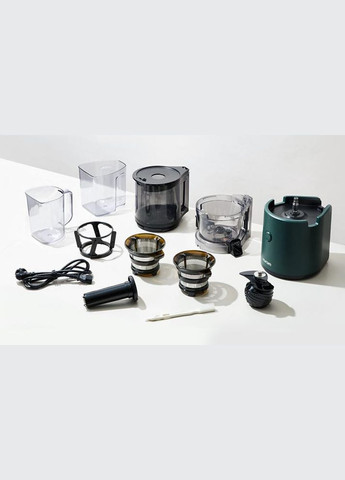 Соковыжималка шнековая H320N-BES01DG зеленая Hurom (298876897)