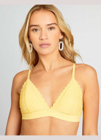 Жёлтый бюстгальтер,желтый, Kiabi