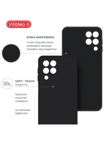 Чохол SoftShell для Samsung Galaxy M53 5G Black (1283126558153) Intaleo (392663165)