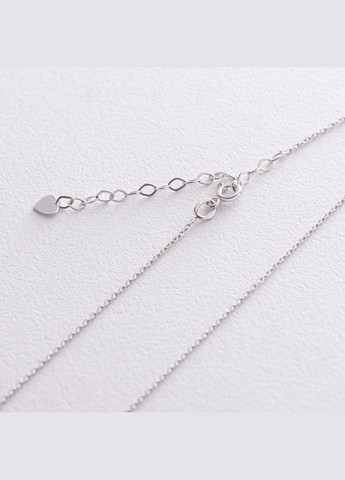 Кольє Кружечки в білому золоті (фіаніти) кол01825 40 Oniks (264024268)