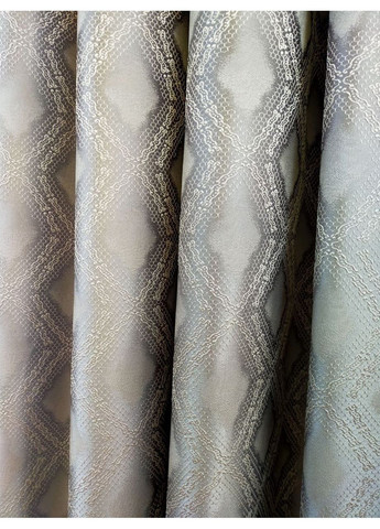 Комплект Штор з малюнком "Ромб" 100х250 No Brand (353829472)