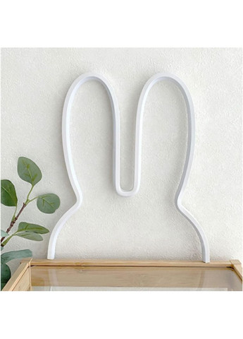 Ночник настенный Ушки Зайки, скандинавский стиль, с USB, с регулировкой яркости, 29×30 см No Brand (365721730)