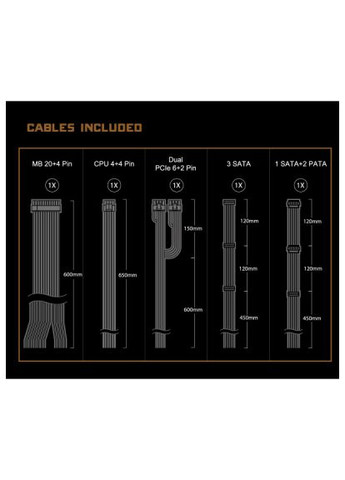 Блок живлення (CL-550B) ASRock 550W Challenger (366157346)