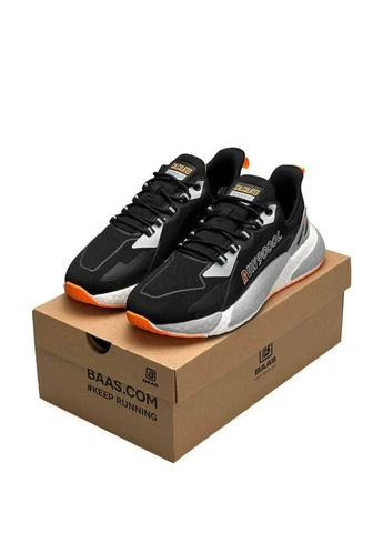 Помаранчеві кросівки black white orange No Brand Run 9000L