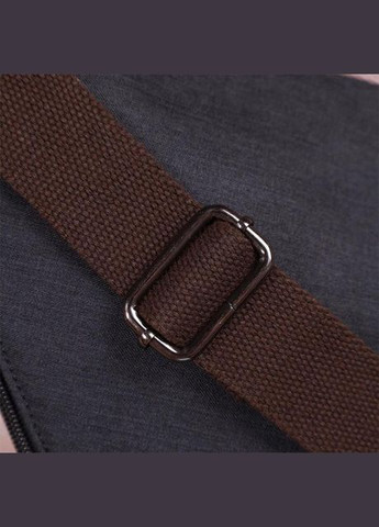 Сумка чоловіча через плече із текстилю слінг Чорний 85709 Vintage (317365287)