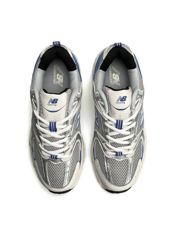 Кросівки жіночі New Balance Beige Blue Silver No Brand 530 W Premium комбіновані демісезони (317410980)