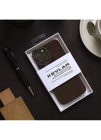 Панель Kevlar Series для iPhone 12/12 Pro Red K-Doo (352506231)