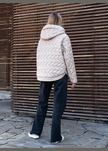 Молочна демісезонна куртка MN