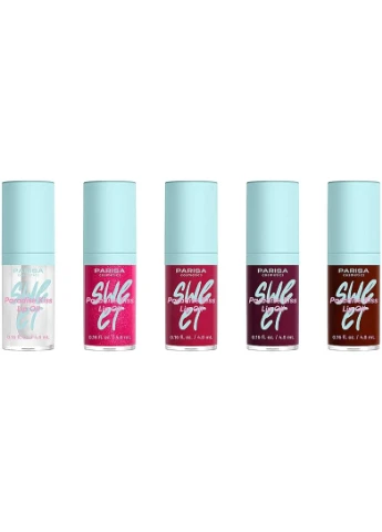 Блиск-олійка для губ Sweet Paradise Kiss Lip Oil 01 - Crystal (2-1195008) Parisa Cosmetics (380109078)