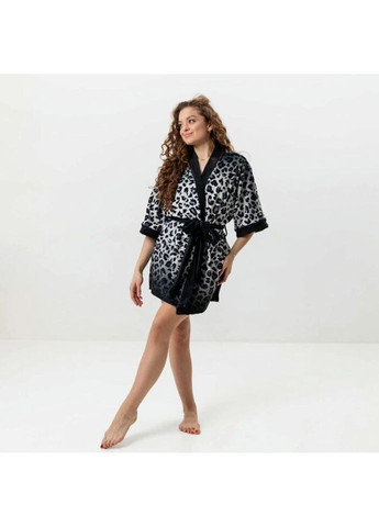 Халат жіночий із плюшевого велюру Сніговий барс 3423_XL 15978 XL Fashion (296911377)