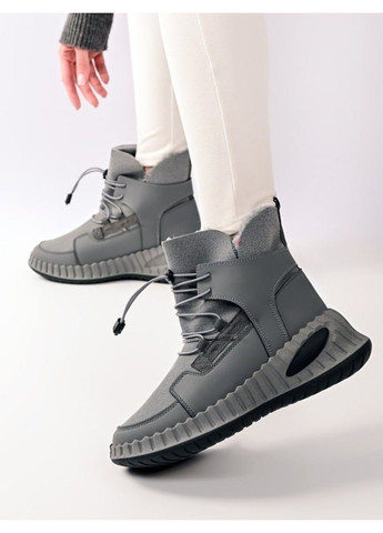 Черевики жіночі зимові сірі Башили (311221928)