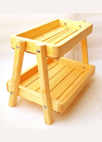 Лоток для овощей и фруктов из дерева Турнепс карри (ЯХО-002803) No Brand (327845762)