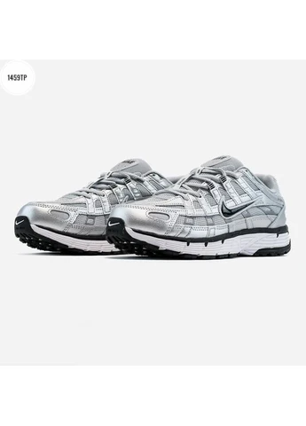 Серые летние кроссовки nike p-6000 platinum silver найк п-6000 No Brand