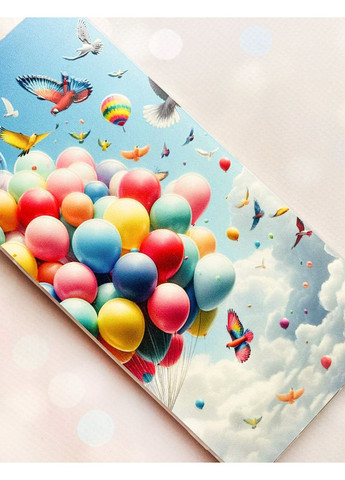 Чохол з потовщеними кутами на Xiaomi Redmi 14C / Poco C75 Повітряні кульки (принт 365) Creative (355387826)