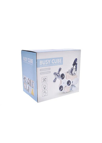 Настольная игра Бизикуб из металла, пластика и дерева в ассортименте 10558 No Brand Нем8263 (370650824)