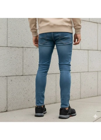 Черные мужские кроссовки комбинированные текстилем Fashion