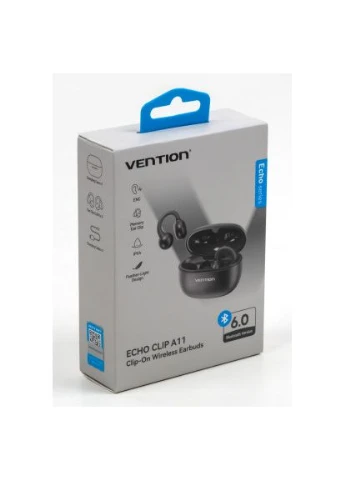 Навушники Echo Clip A11 Black (NBWB0-ID) Vention (396681836)