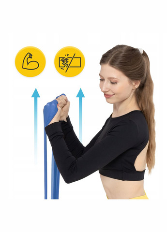 Лента-эспандер для спорта и реабилитации Flat Band 200 х 15 см 9-11 кг Blue () 4FIZJO P-5907222931660 (345710534)
