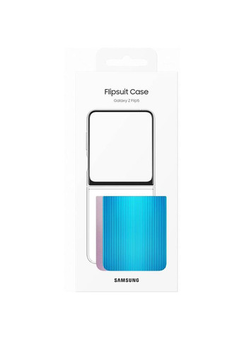 Чехол для Galaxy Flip 5 Smart UX Case Transparent (EF-ZF731CTEGUA) Samsung (322906617)