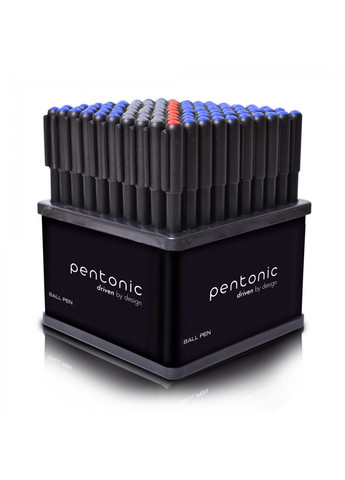 Набор шариковых ручек 412210 100 шт/уп Pentonic (365689184)
