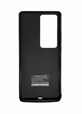 Чохол-акумулятор XON PowerCase для Xiaomi Mi Note 10 6800 mAh Чорний (PCBS3210168B 1530) XON E-Tech (305695453)