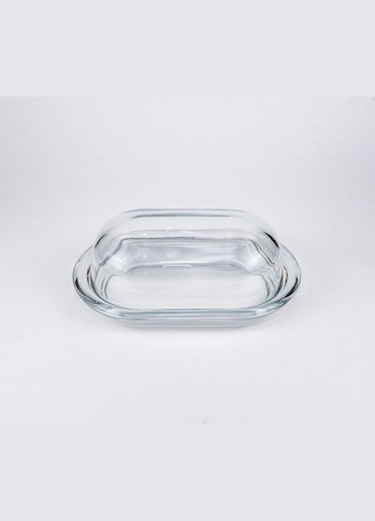 Масляна з кришкою Basic ПУ 98402 88*100мм Скляна маслянка з кришкою Якісна маслянка Pasabahce (278365261)
