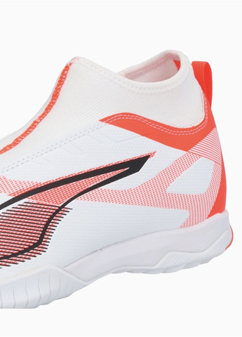 Белые сороконожки ultra match+ ll tt mid junior - белый Puma