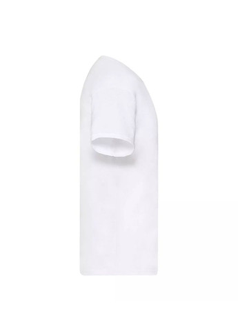 Біла чоловіча футболка original: неперевершений комфорт на кожен день з коротким рукавом Fruit of the Loom