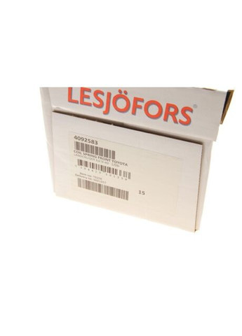 Пружина подв. передн. TOYOTA (пр-во) 4092583 Lesjofors (366122723)